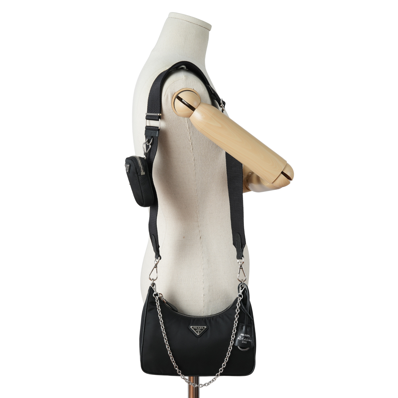 PRADA(USED)프라다 1BH204 테수토 호보백