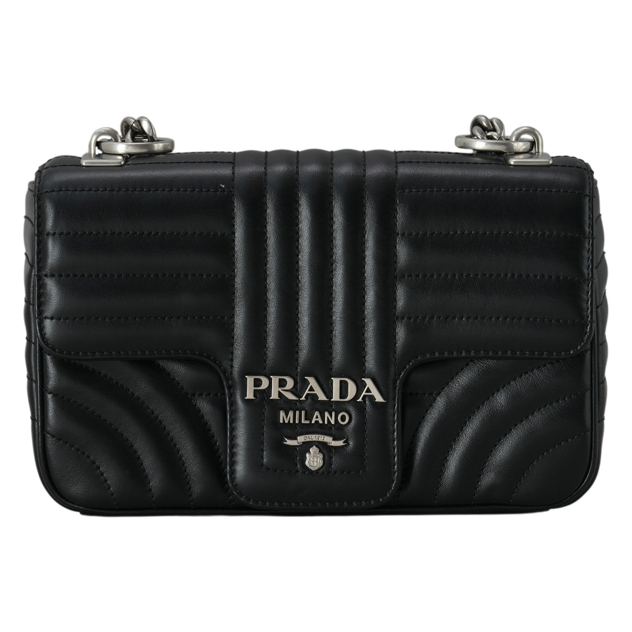 PRADA(USED)프라다 1BD107 다이아그램 체인 숄더백