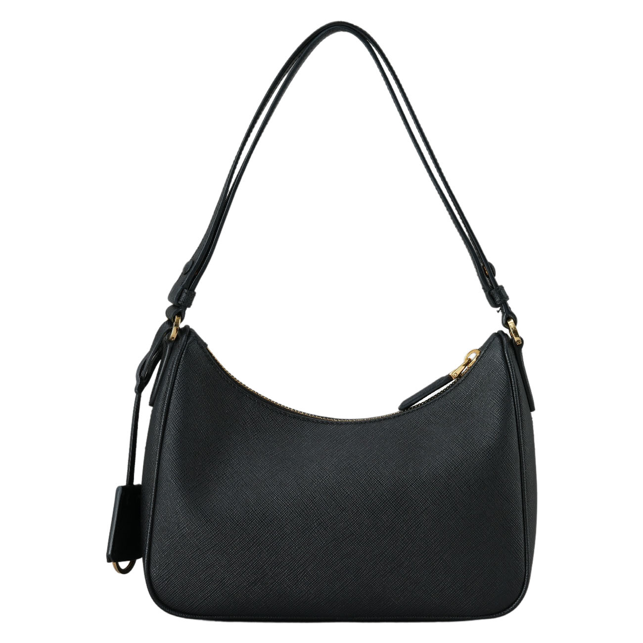 PRADA(USED)프라다 1BC204 사피아노 트라이앵글 로고 호보백