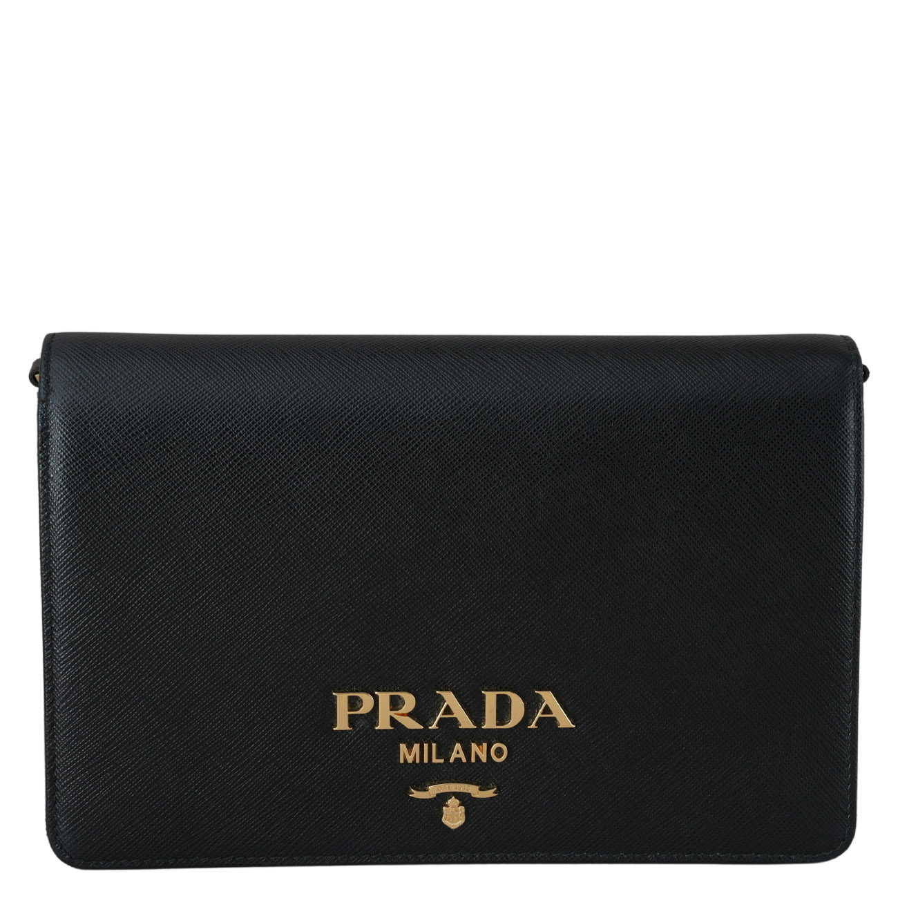 PRADA(USED)프라다 1BP018 사피아노 크로스백
