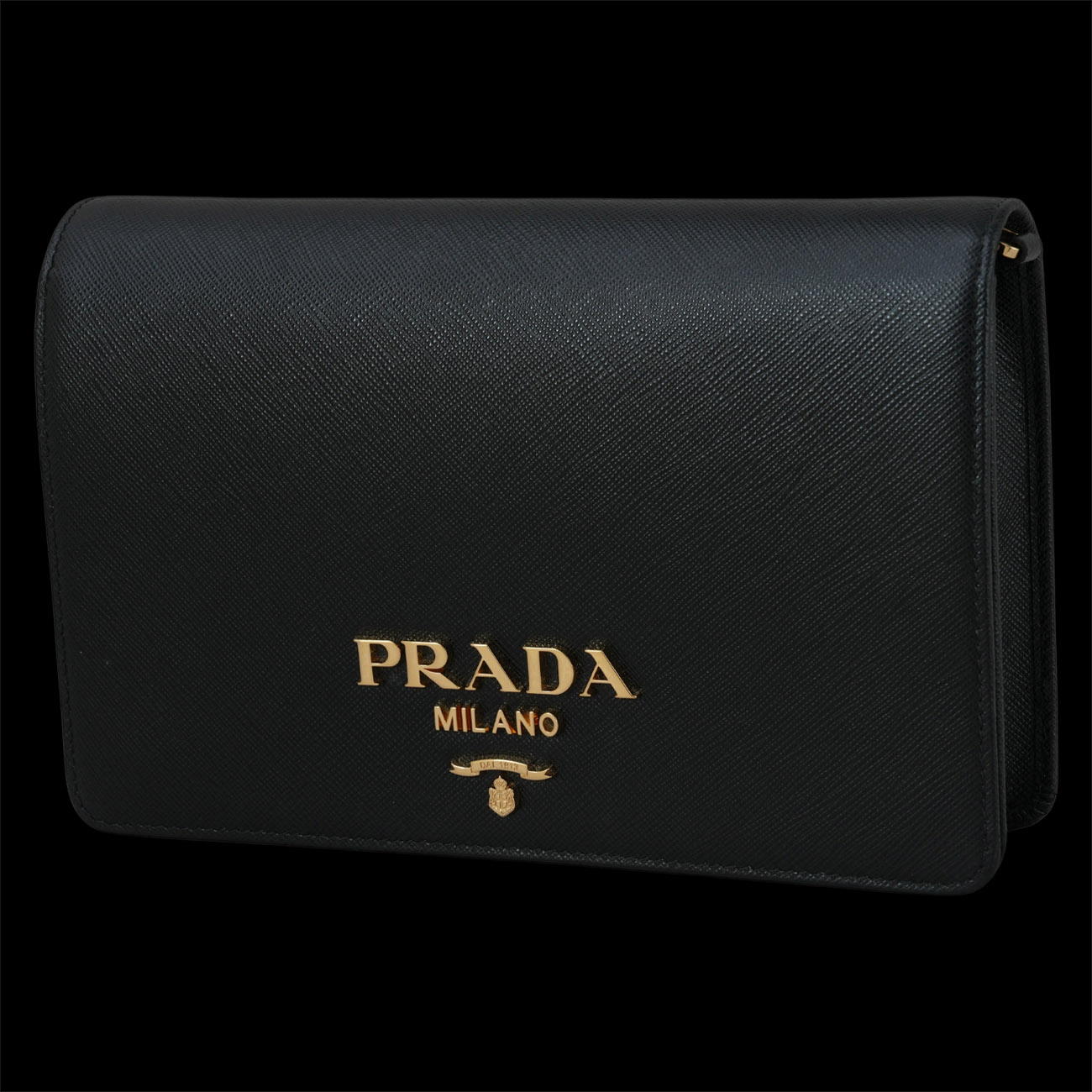 PRADA(USED)프라다 1BP018 사피아노 크로스백