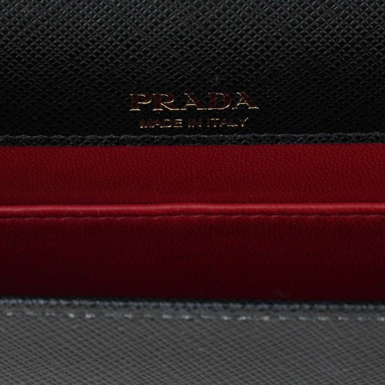 PRADA(USED)프라다 1BP018 사피아노 크로스백