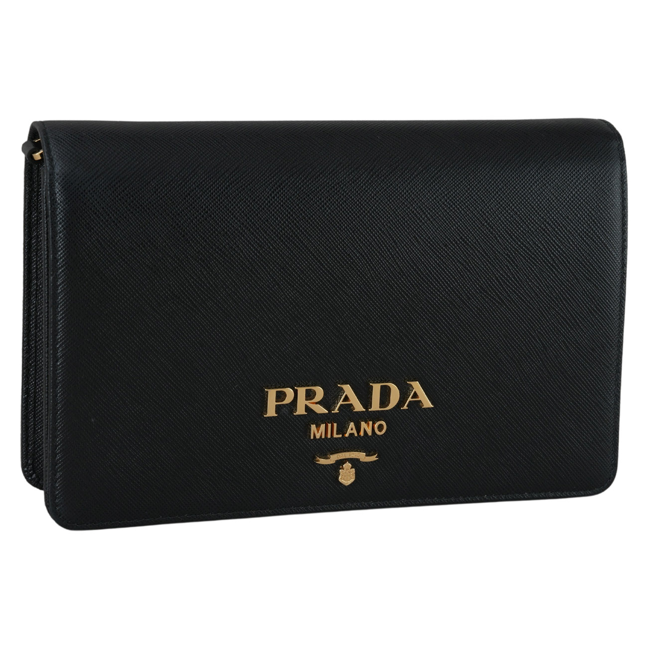 PRADA(USED)프라다 1BP018 사피아노 크로스백