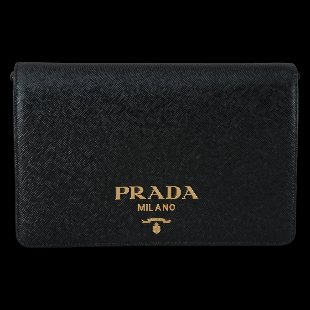 PRADA(USED)프라다 1BP018 사피아노 크로스백