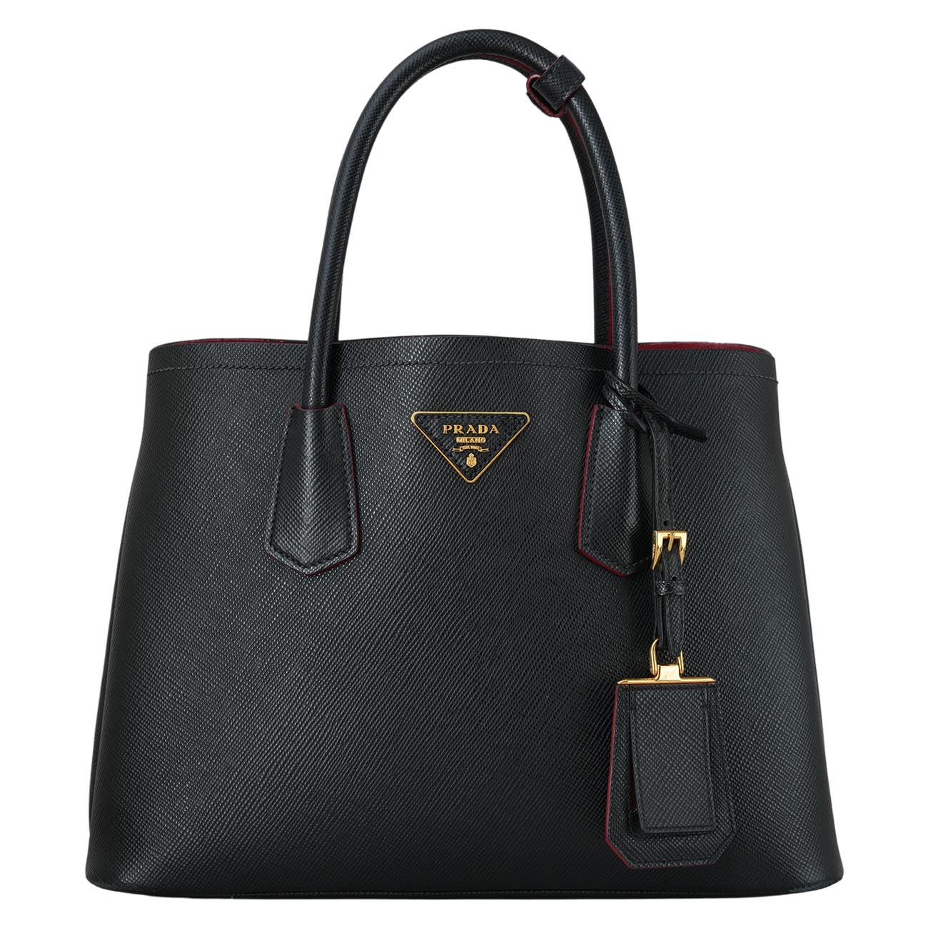PRADA(USED)프라다 1BG887 사피아노 두블레 토트 겸 숄더백