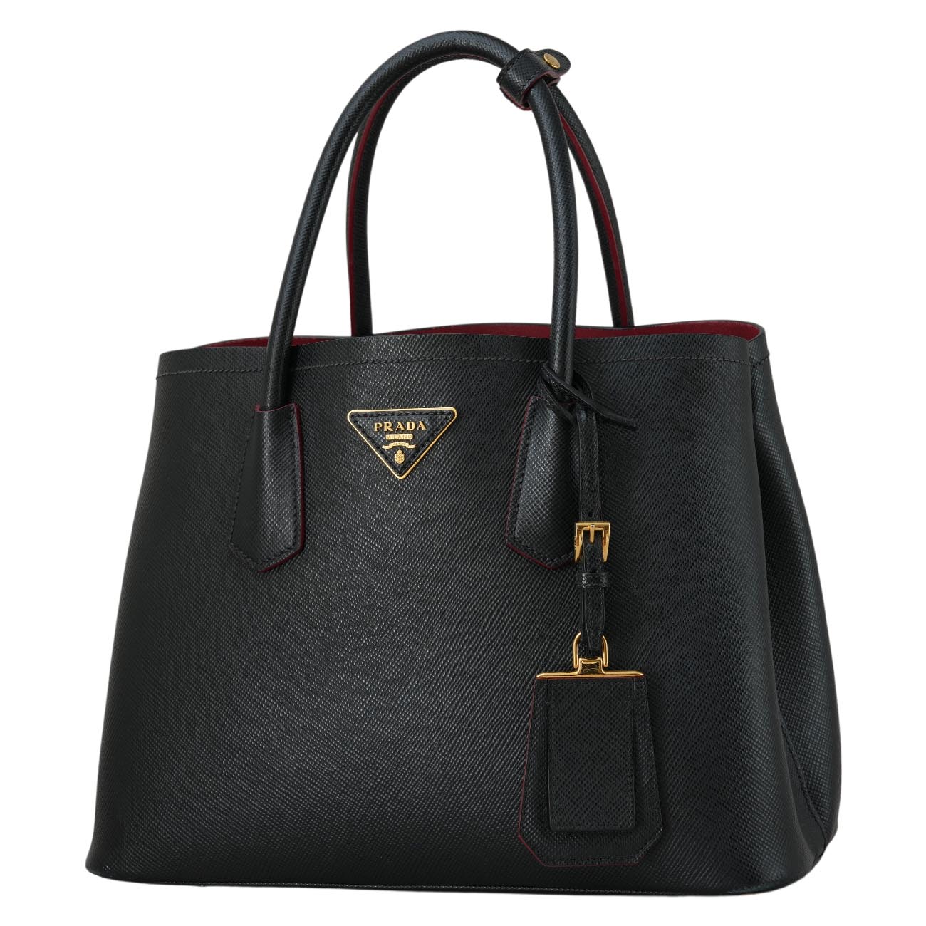 PRADA(USED)프라다 1BG887 사피아노 두블레 토트 겸 숄더백