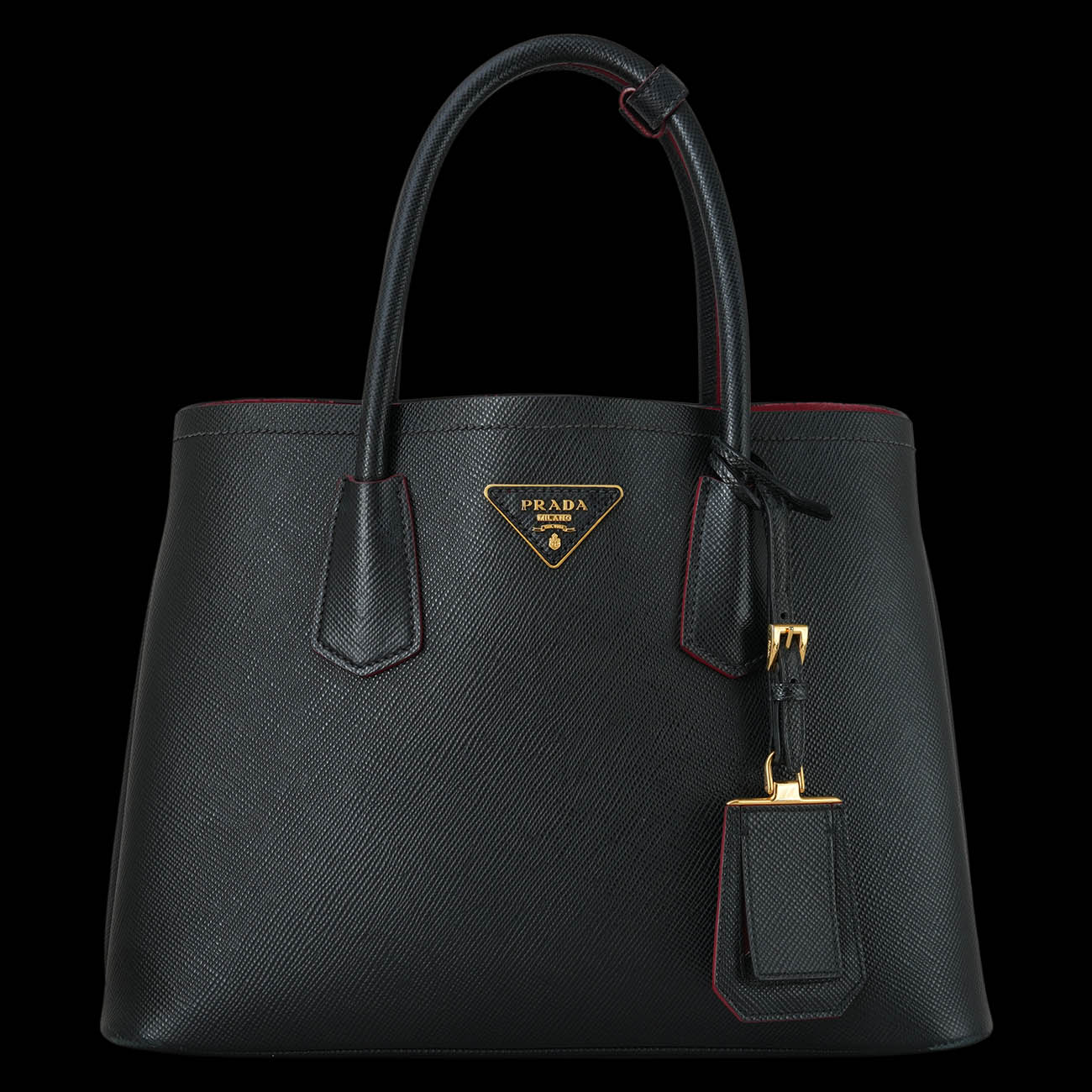 PRADA(USED)프라다 1BG887 사피아노 두블레 토트 겸 숄더백