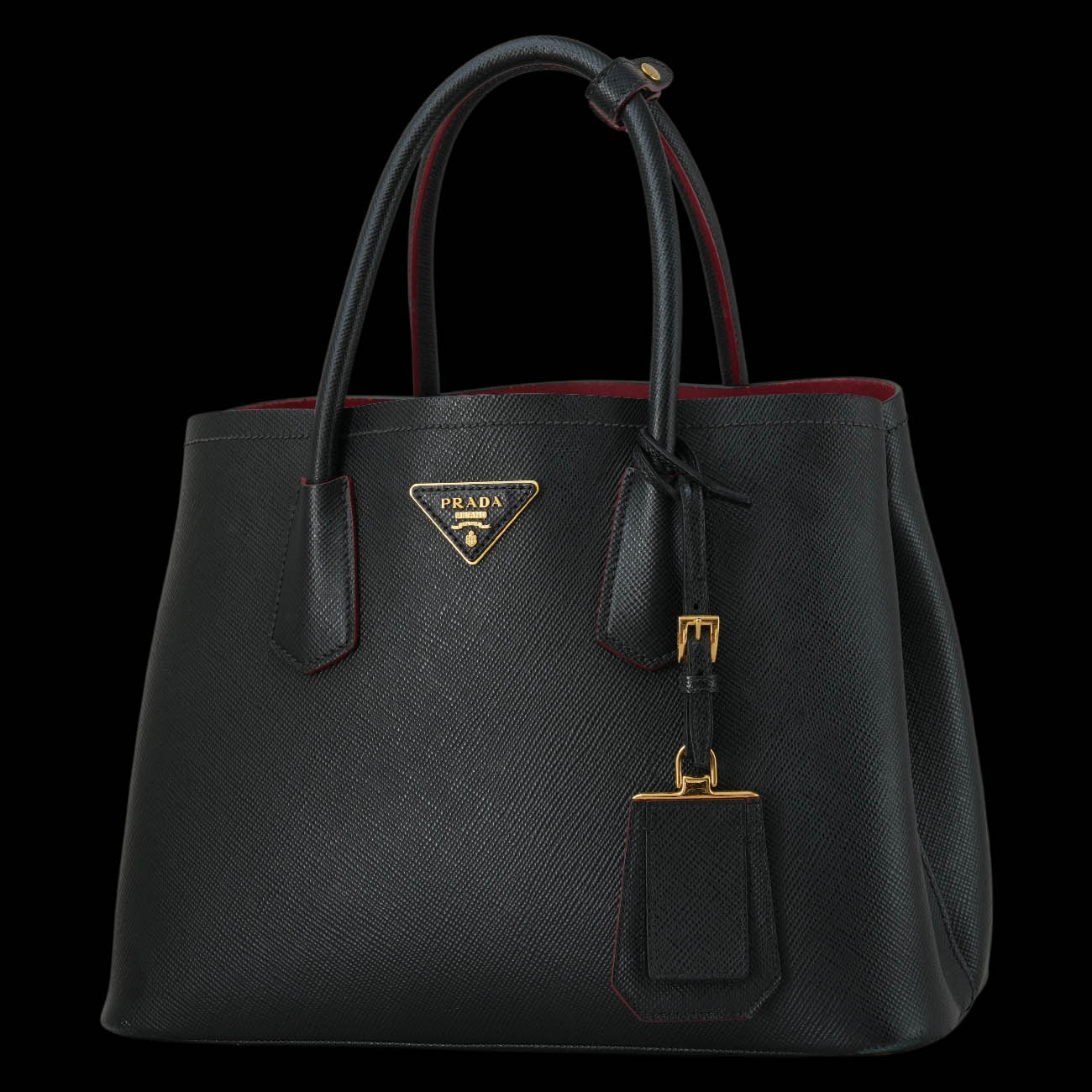 PRADA(USED)프라다 1BG887 사피아노 두블레 토트 겸 숄더백