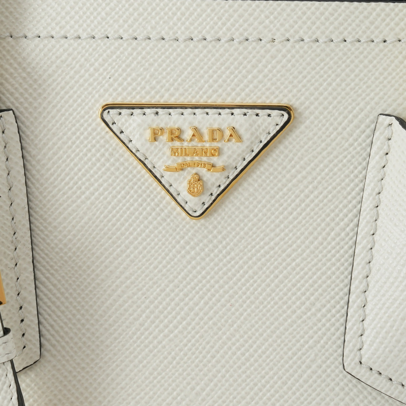 PRADA(USED)프라다 1BG443 더블 사피아노 가죽 미니백