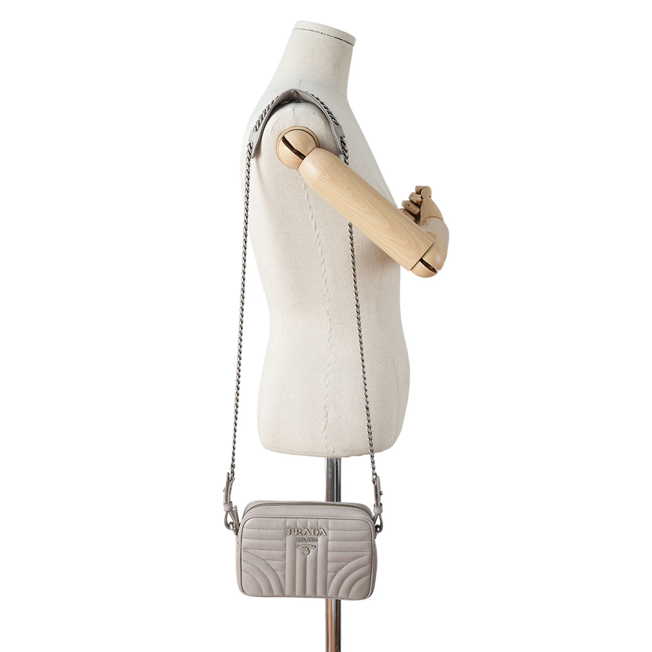 PRADA(USED)프라다 1BH084 다이아그램 카메라백