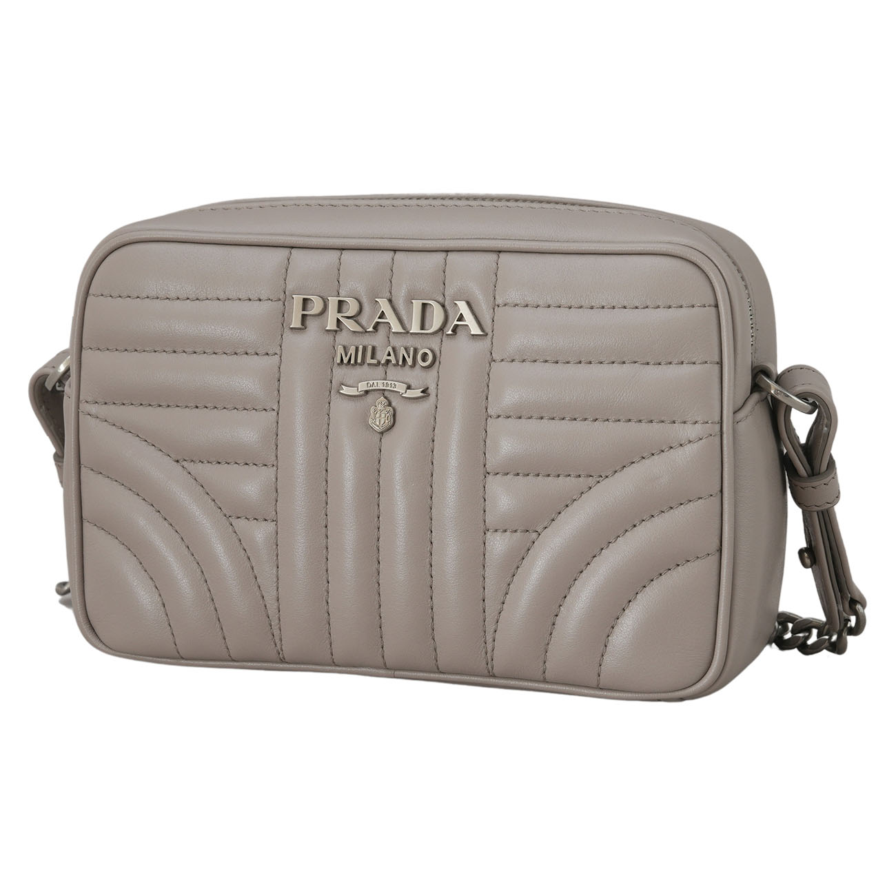 PRADA(USED)프라다 1BH084 다이아그램 카메라백