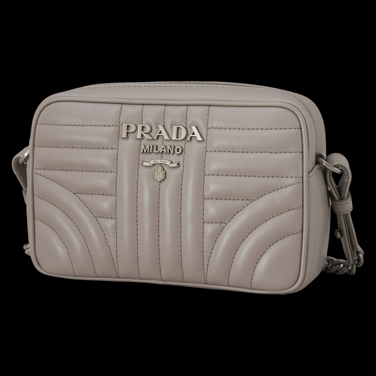 PRADA(USED)프라다 1BH084 다이아그램 카메라백