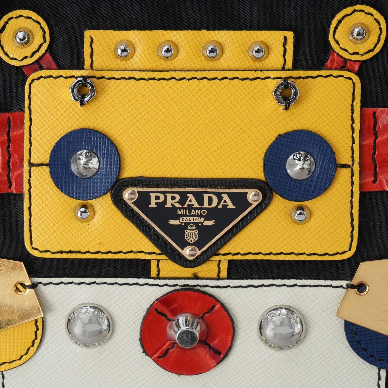 PRADA(USED)프라다 1BG061 로봇 토트겸 숄더백
