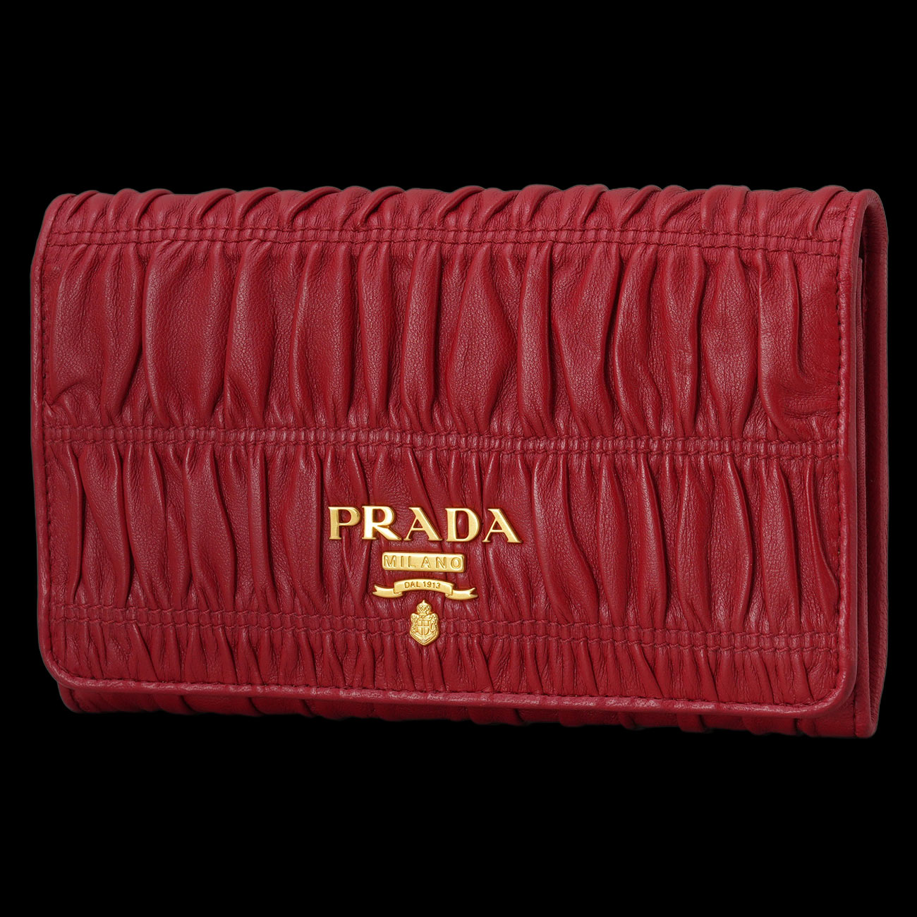 PRADA(USED)프라다 고프레 레더  WOC