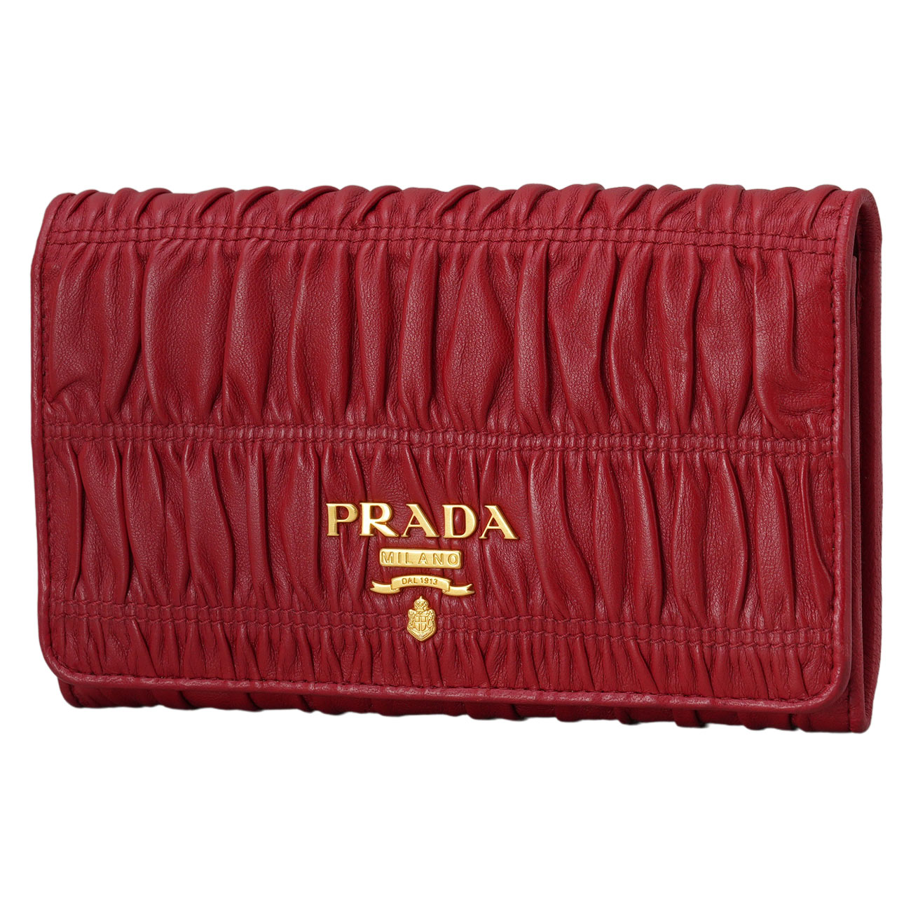 PRADA(USED)프라다 고프레 레더  WOC