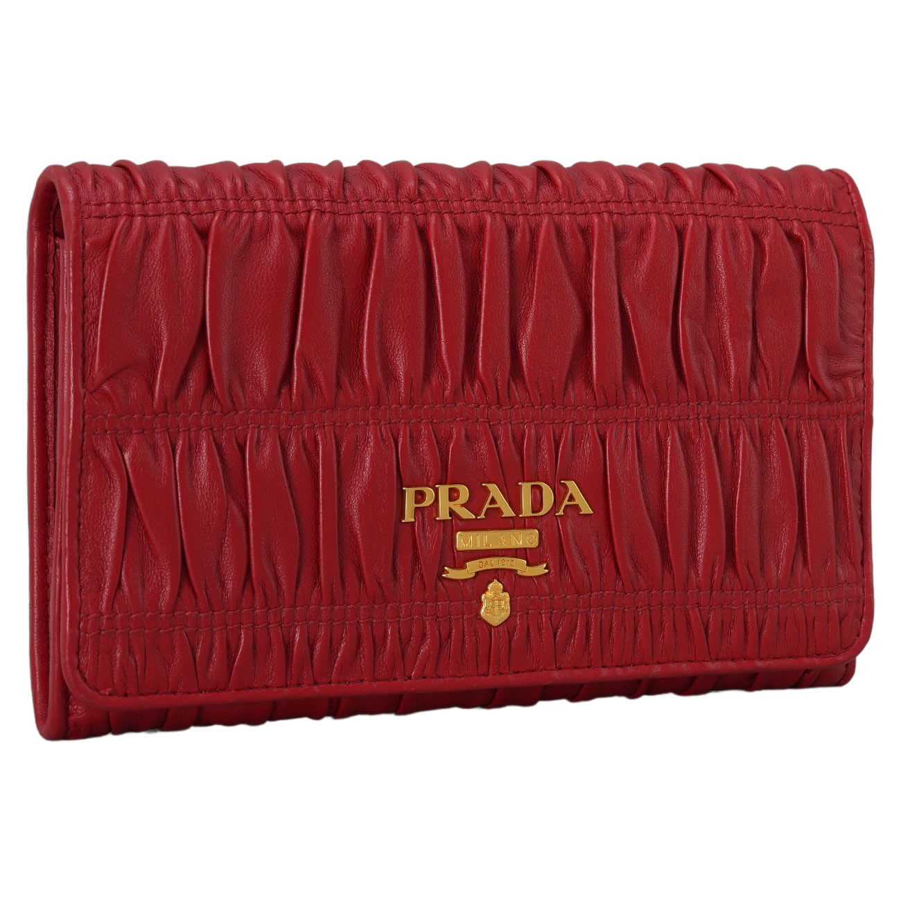 PRADA(USED)프라다 고프레 레더  WOC