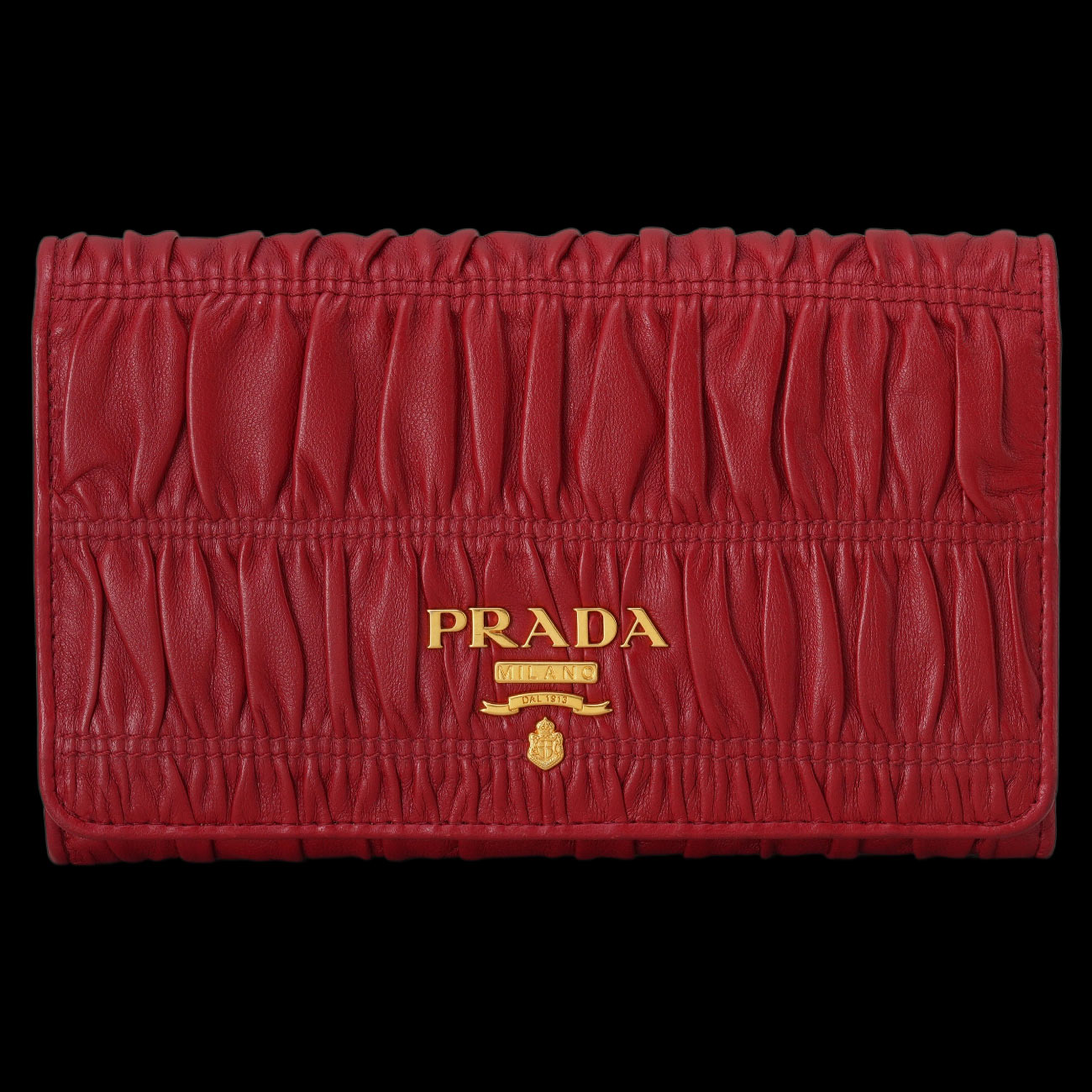 PRADA(USED)프라다 고프레 레더  WOC