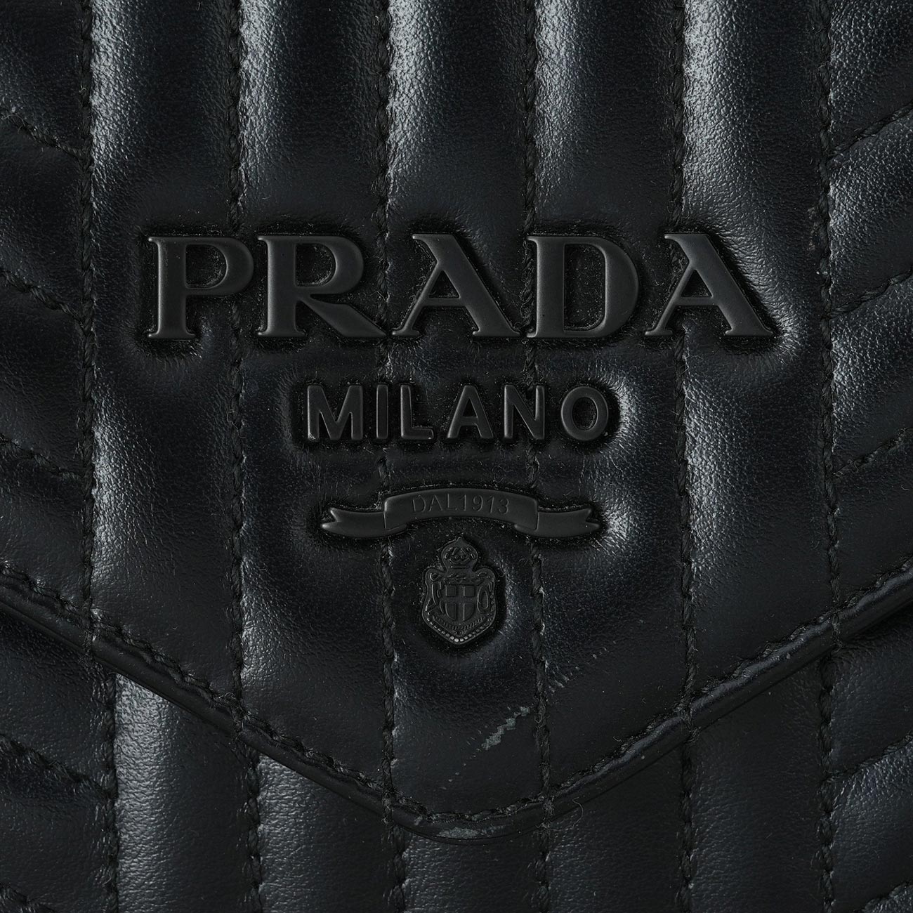 PRADA(USED)프라다 1BD226 다이어그램 체인 숄더백