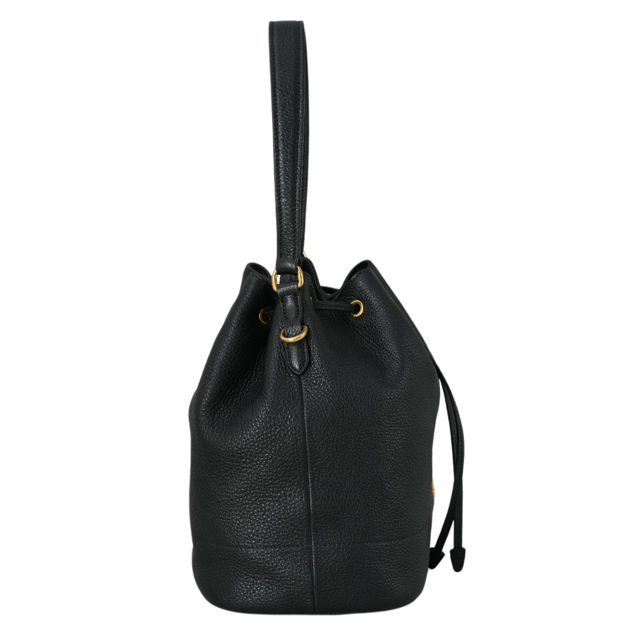PRADA(USED)프라다 1BE018 비텔로 버킷백