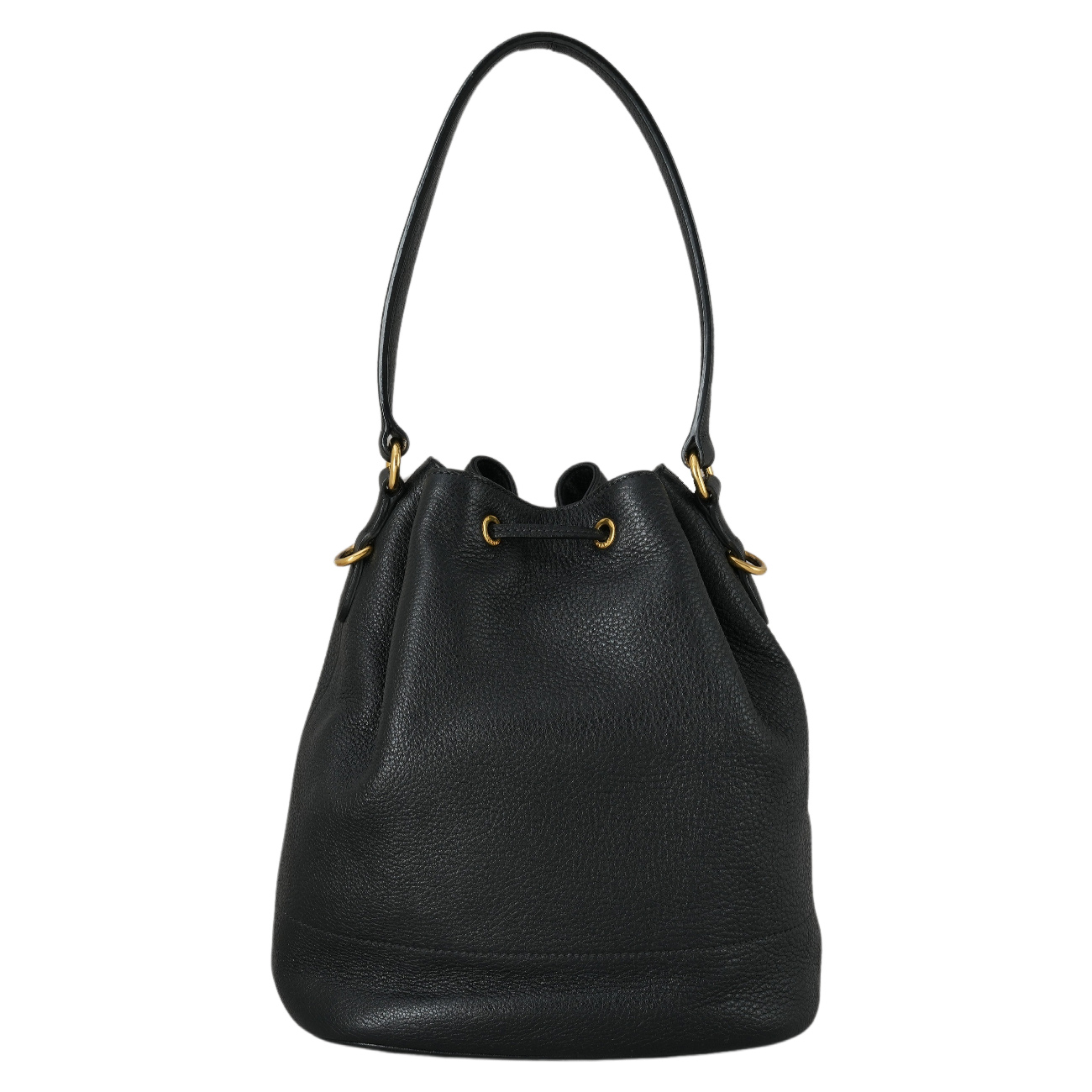 PRADA(USED)프라다 1BE018 비텔로 버킷백