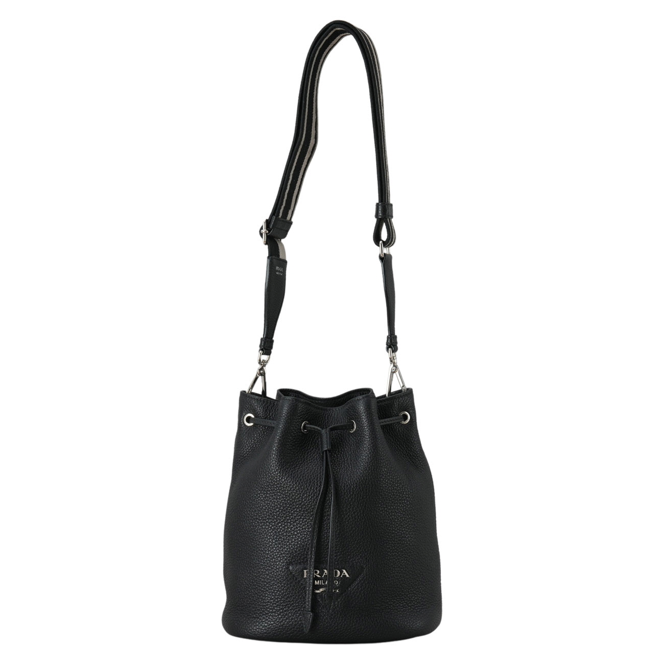 PRADA(USED)프라다 비텔로 다이노 버킷백