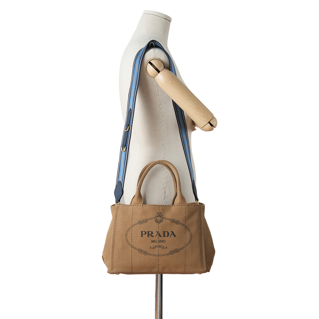 PRADA(USED)프라다 1BG439 카나파 토트겸 숄더백
