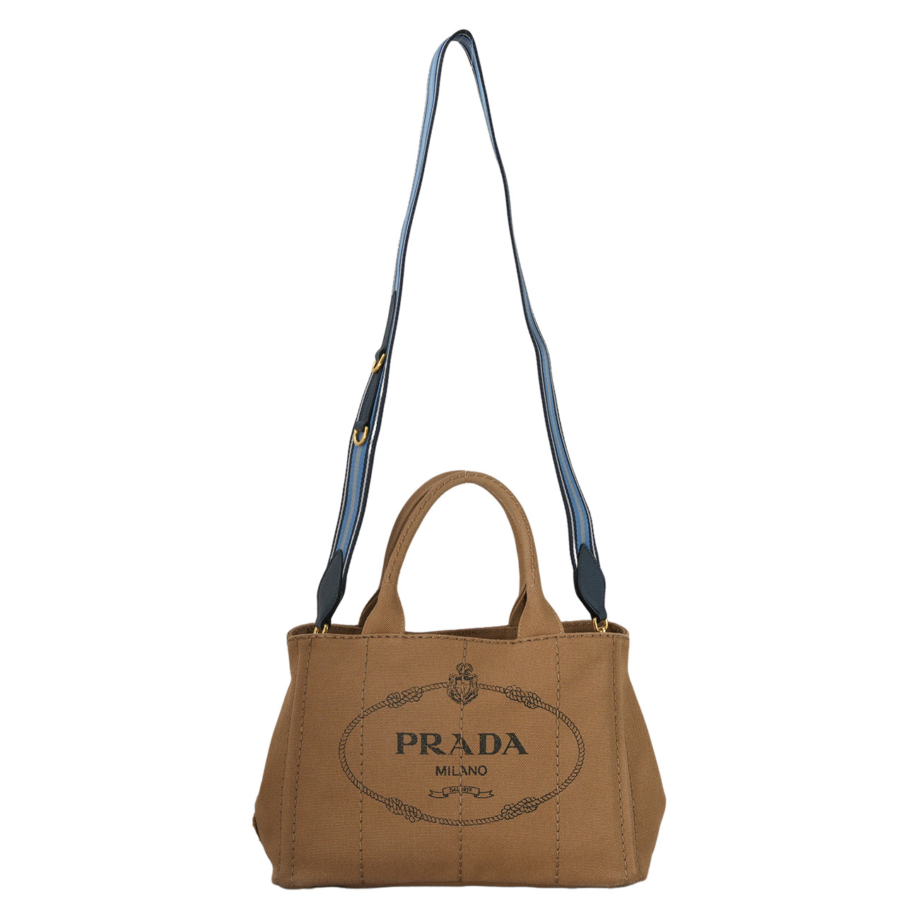 PRADA(USED)프라다 1BG439 카나파 토트겸 숄더백
