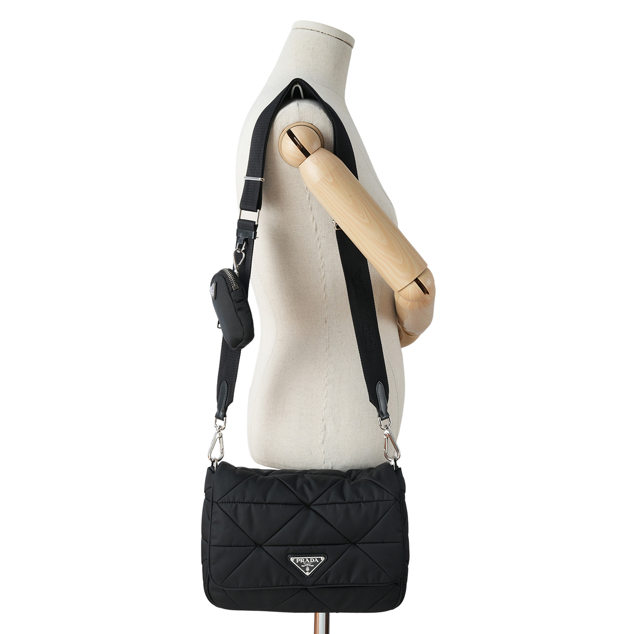 PRADA(USED)프라다 리나일론 패딩 숄더백