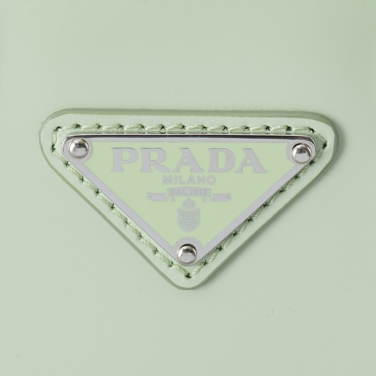 PRADA(USED)프라다 1BA331 스몰 브러쉬드 레더 토트백