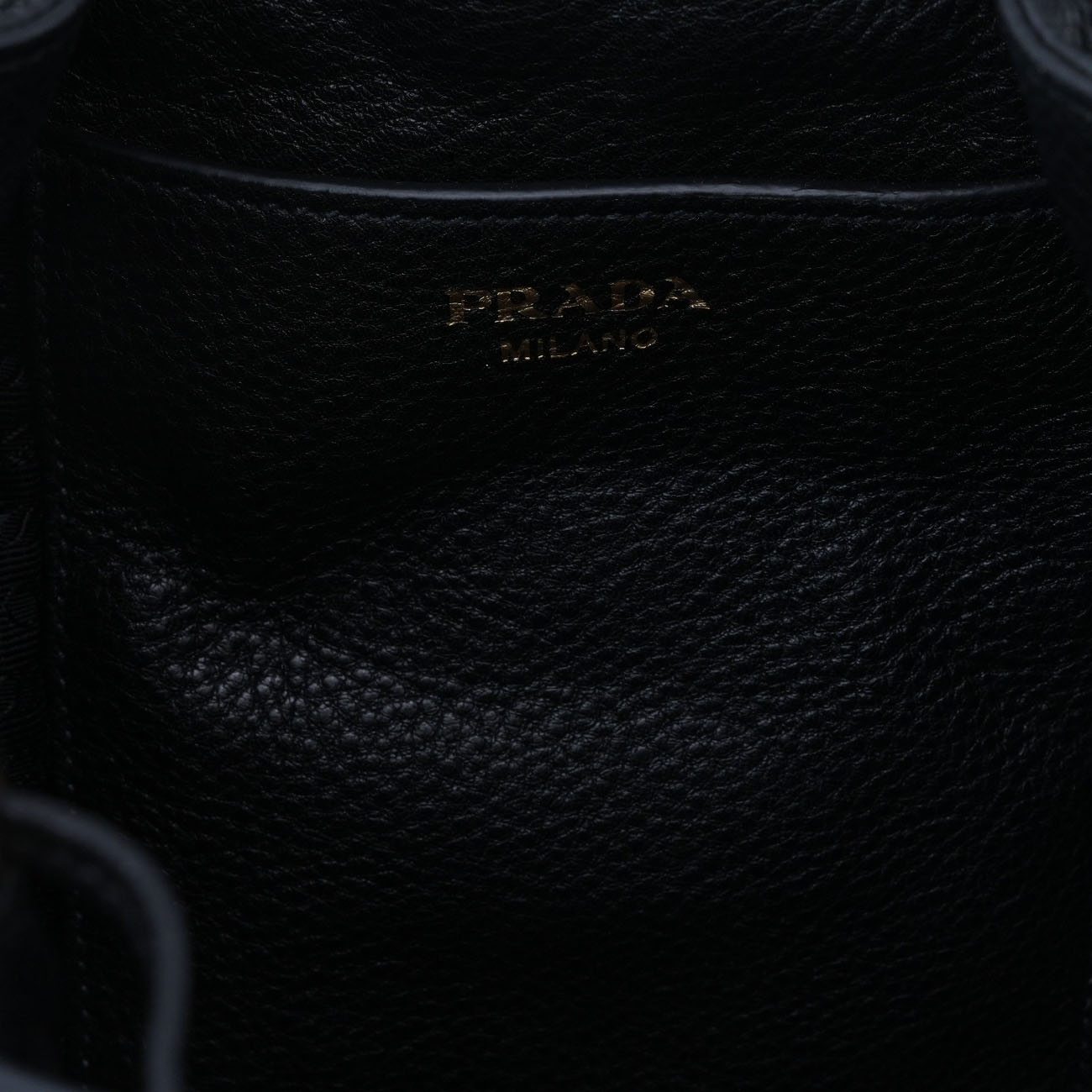 PRADA(USED)프라다 1BE018 비텔로 버킷백 & 로봇 키링
