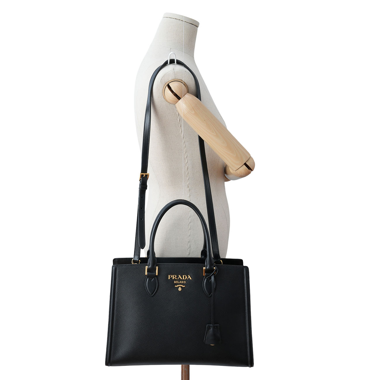 PRADA(USED)프라다 1BA228 사피아노 토트백
