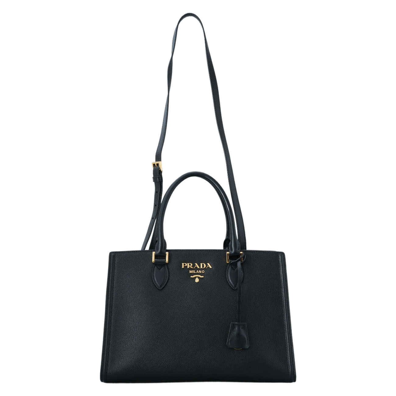 PRADA(USED)프라다 1BA228 사피아노 토트백