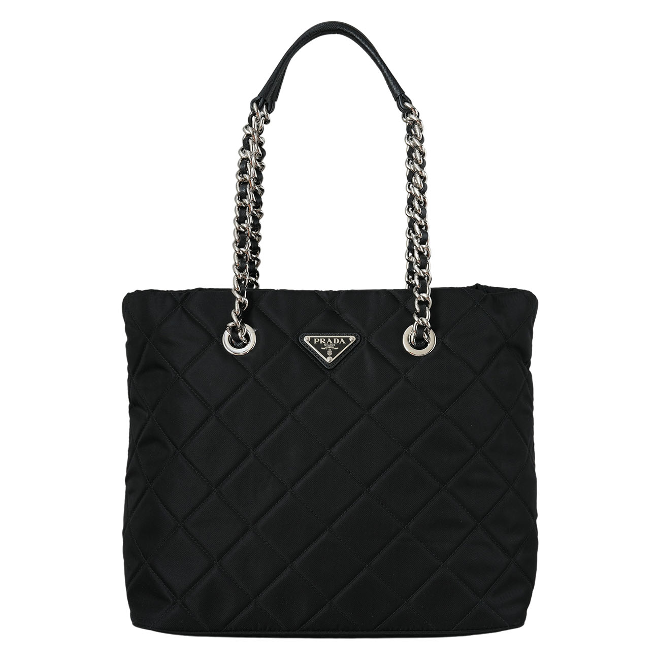 PRADA(USED)프라다 포코노 퀼팅 체인 숄더백