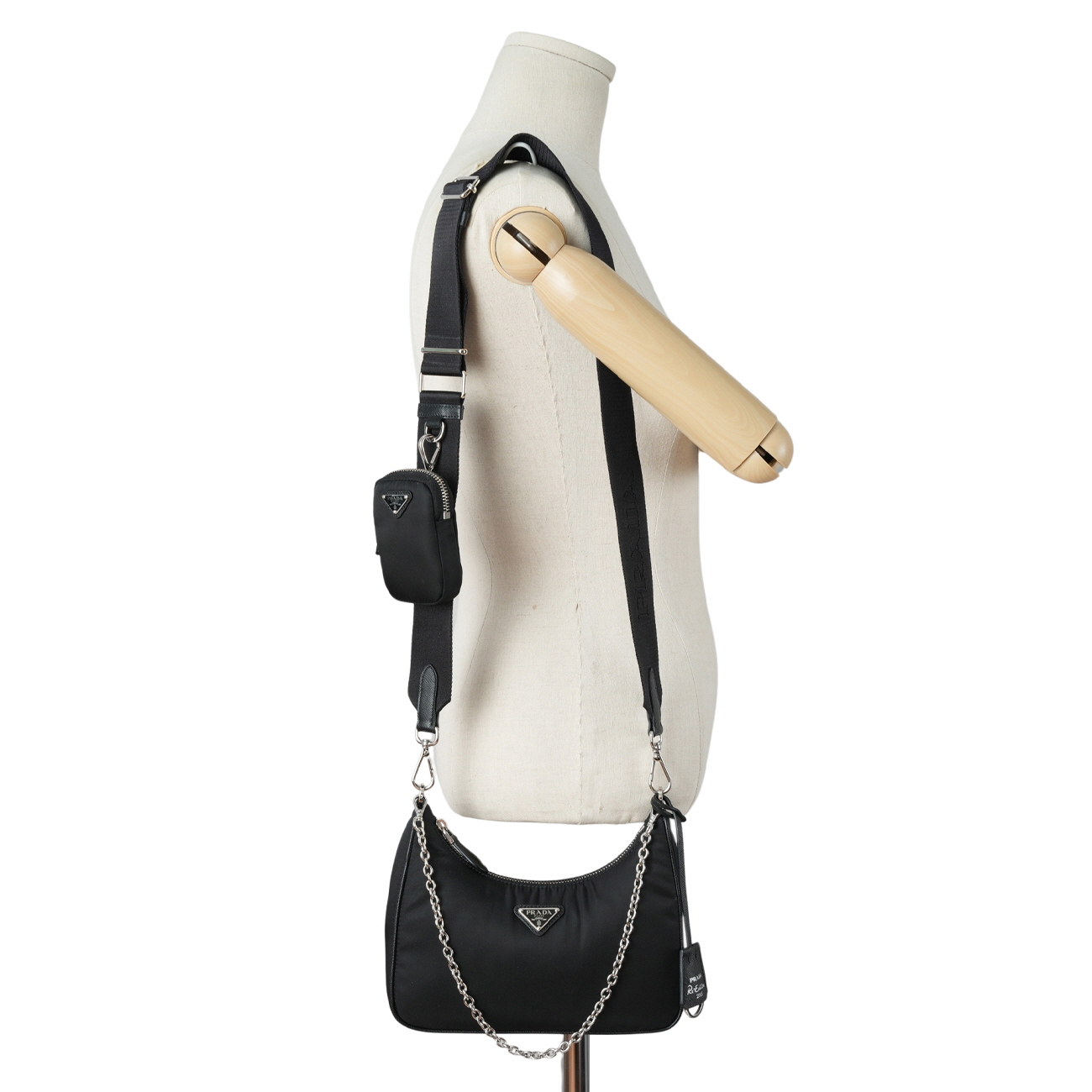 PRADA(USED)프라다 리나일론 호보백