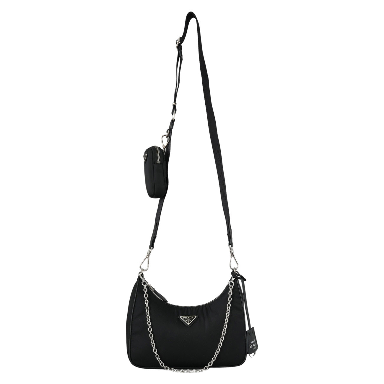 PRADA(USED)프라다 리나일론 호보백