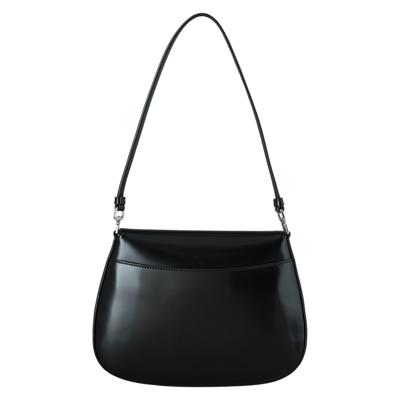 PRADA(USED)프라다 1BD311 클레오 브러시드 가죽 숄더백 블랙