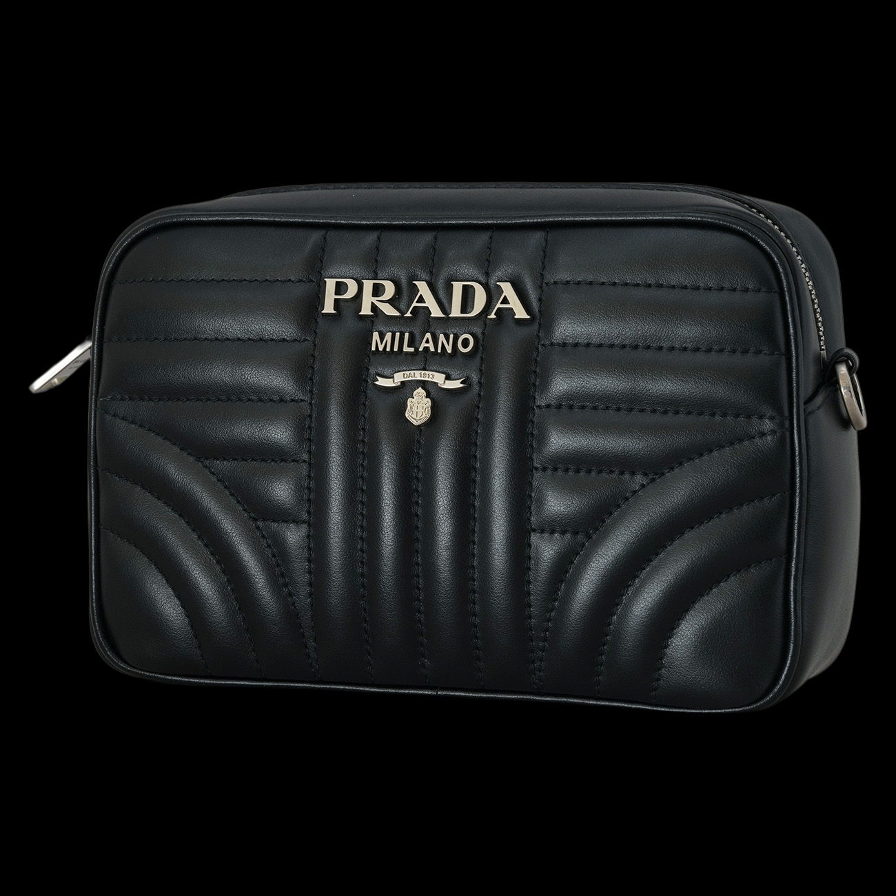 PRADA(USED)프라다 1BH084 다이아그램 카메라백