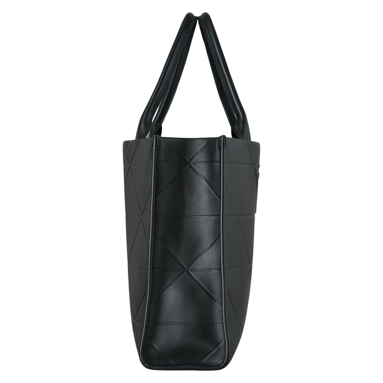 PRADA(USED)프라다 1BA377 탑 스티칭 라지 가죽 프라다 심볼백