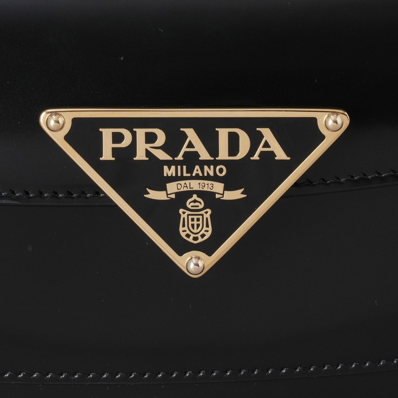 PRADA(USED)프라다 1BD345 브러쉬드 레더 숄더백