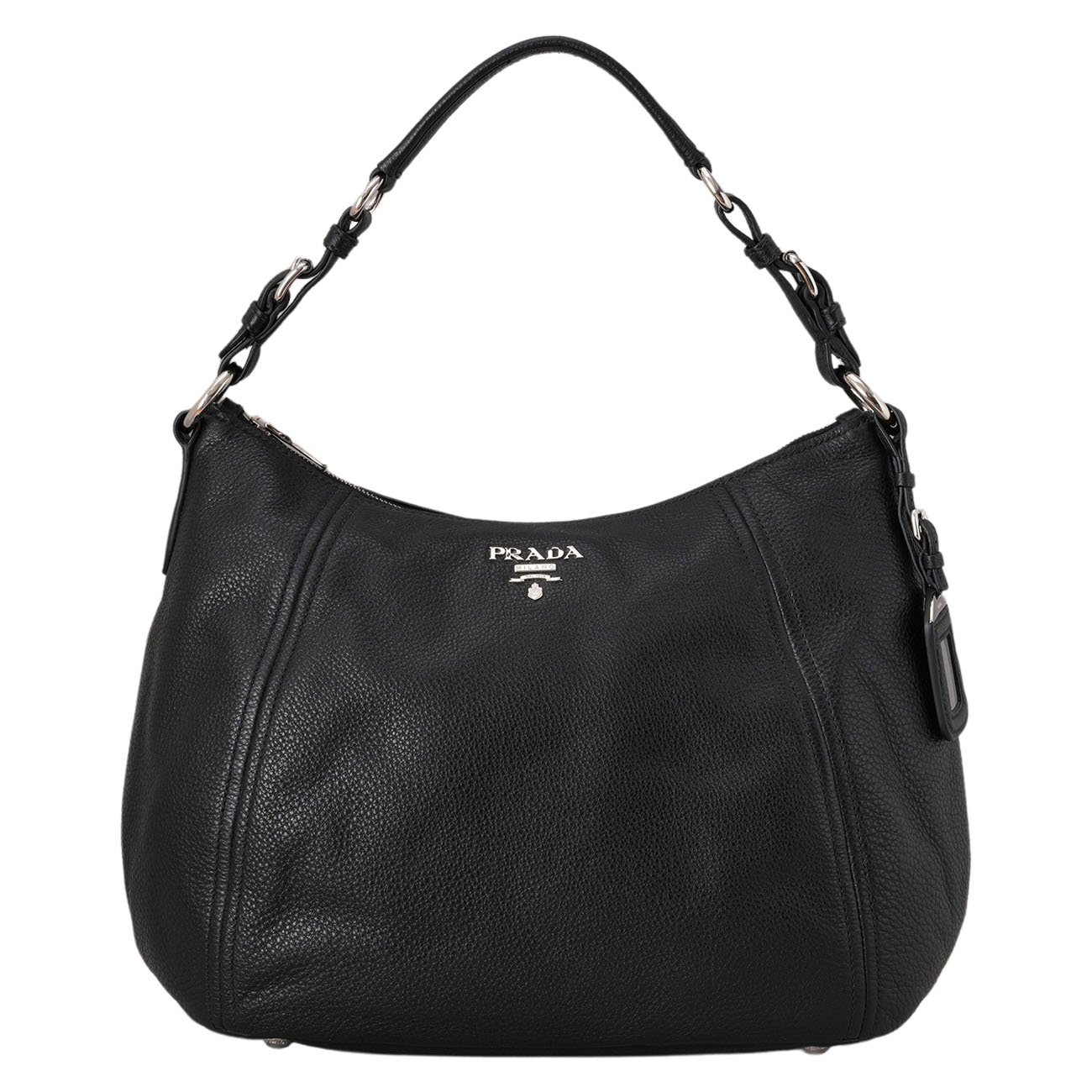 PRADA(USED)프라다 BR5096 비텔로 피닉스 호보 숄더백 블랙