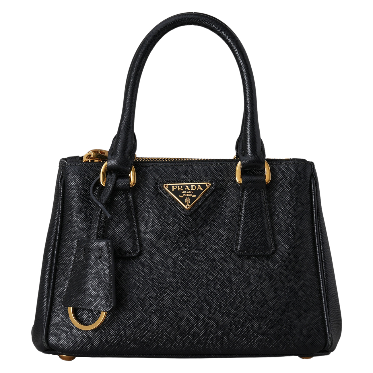 PRADA(USED)프라다 1BH907 사피아노 미니 토트 겸 숄더백