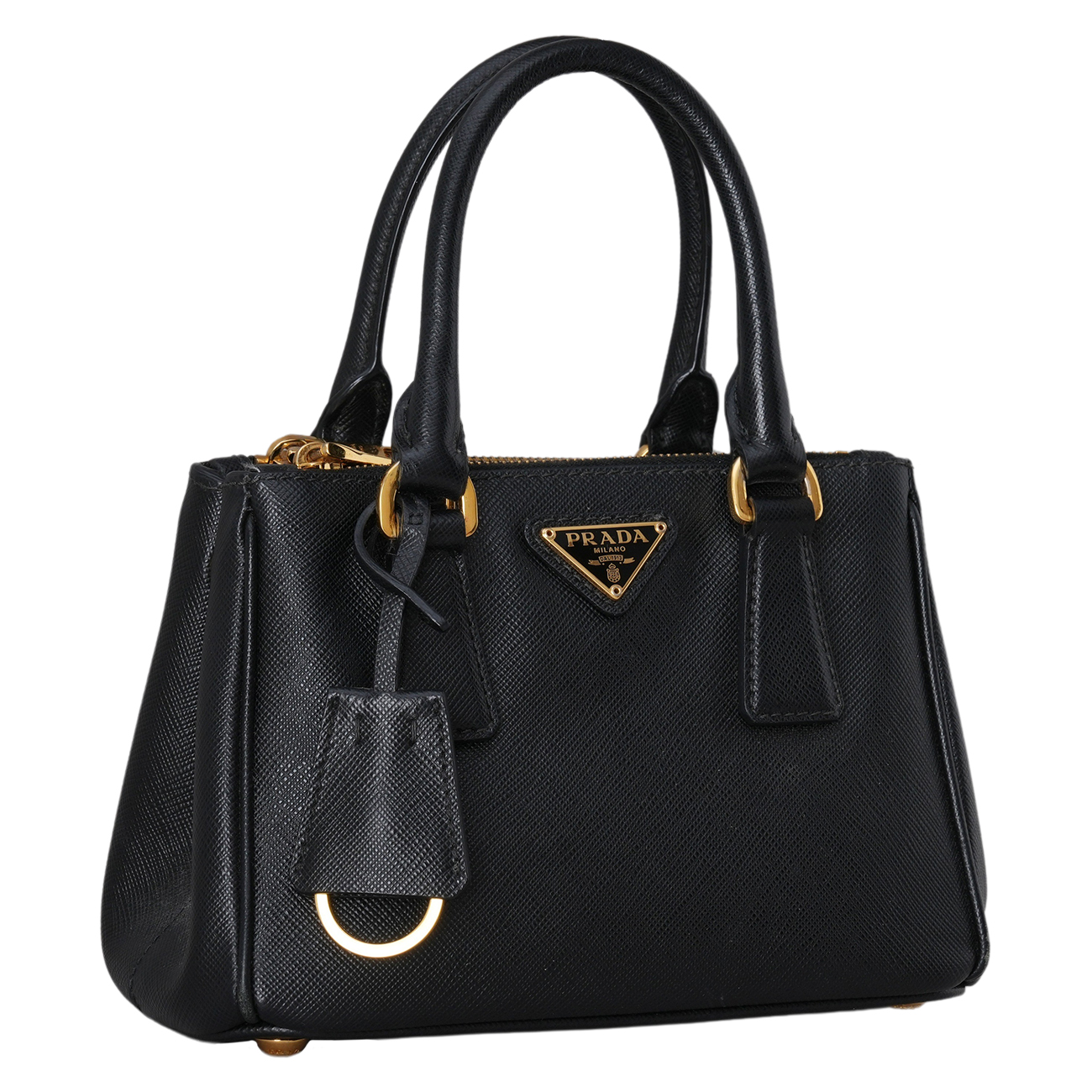 PRADA(USED)프라다 1BH907 사피아노 미니 토트 겸 숄더백