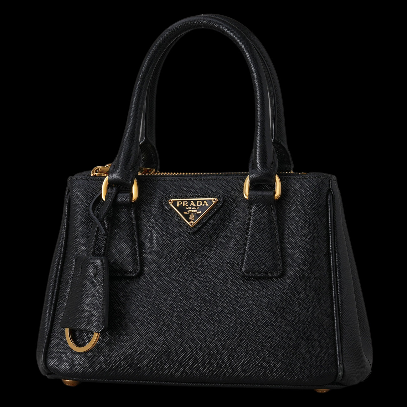 PRADA(USED)프라다 1BH907 사피아노 미니 토트 겸 숄더백