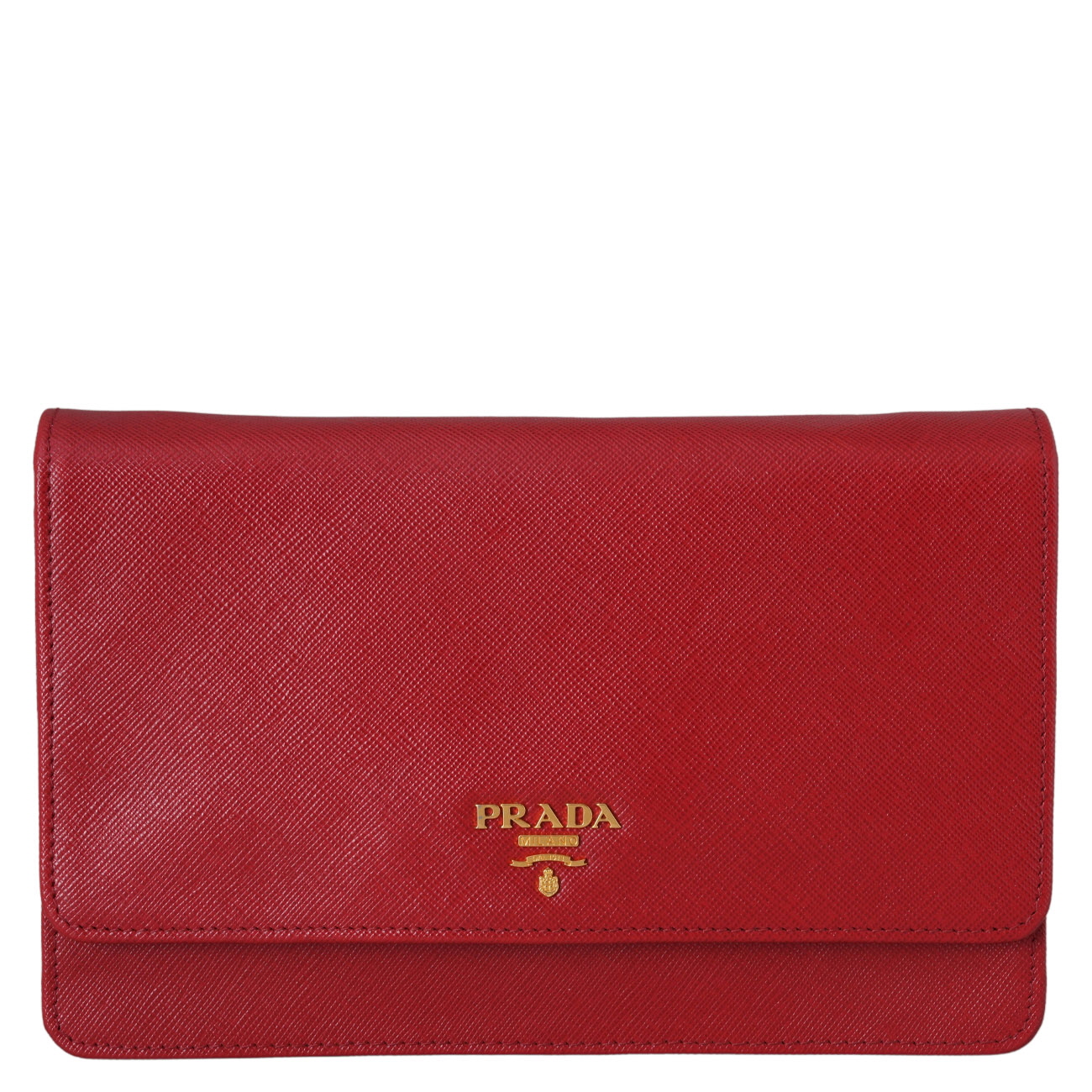 PRADA(USED)프라다 1M1361 사피아노 월릿 크로스백