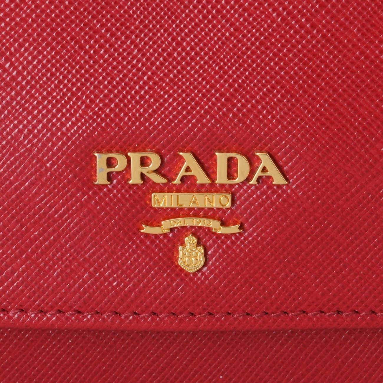 PRADA(USED)프라다 1M1361 사피아노 월릿 크로스백