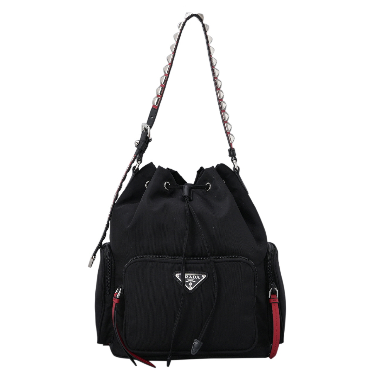 PRADA(USED)프라다 테수토 버킷 크로스백