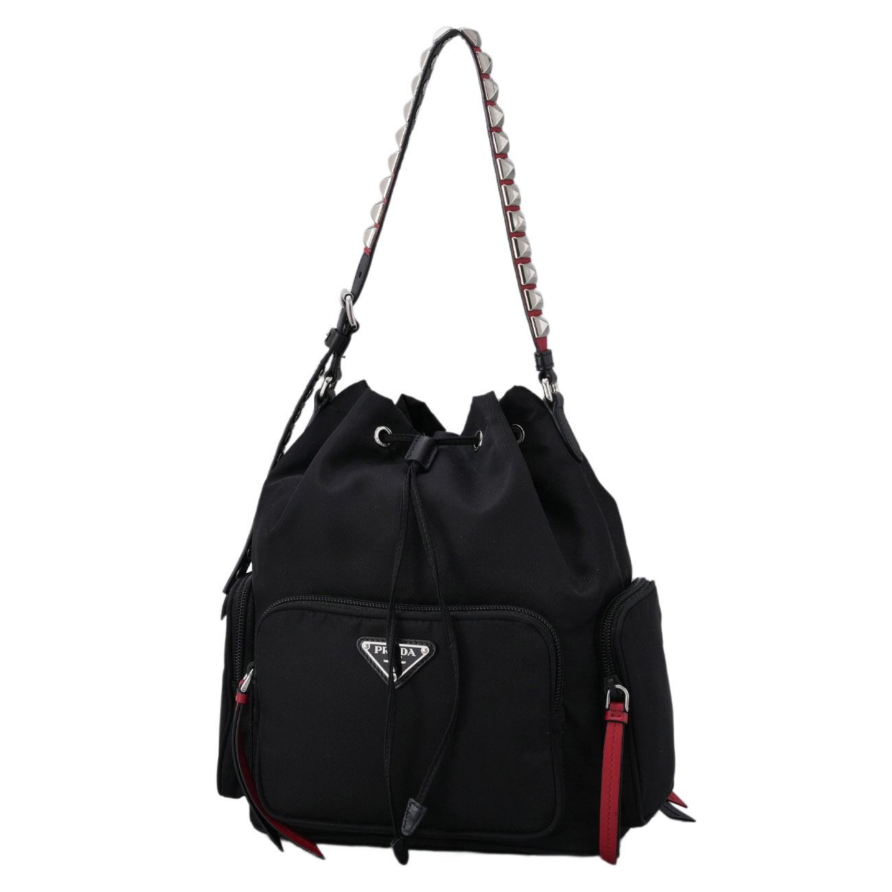 PRADA(USED)프라다 테수토 버킷 크로스백