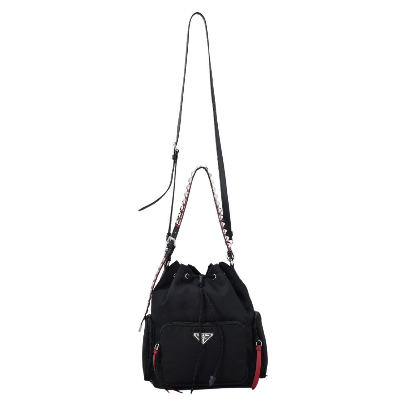 PRADA(USED)프라다 테수토 버킷 크로스백