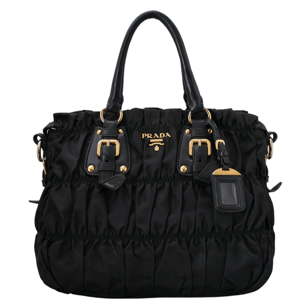 PRADA(USED)프라다 고프레 토트 겸 숄더백