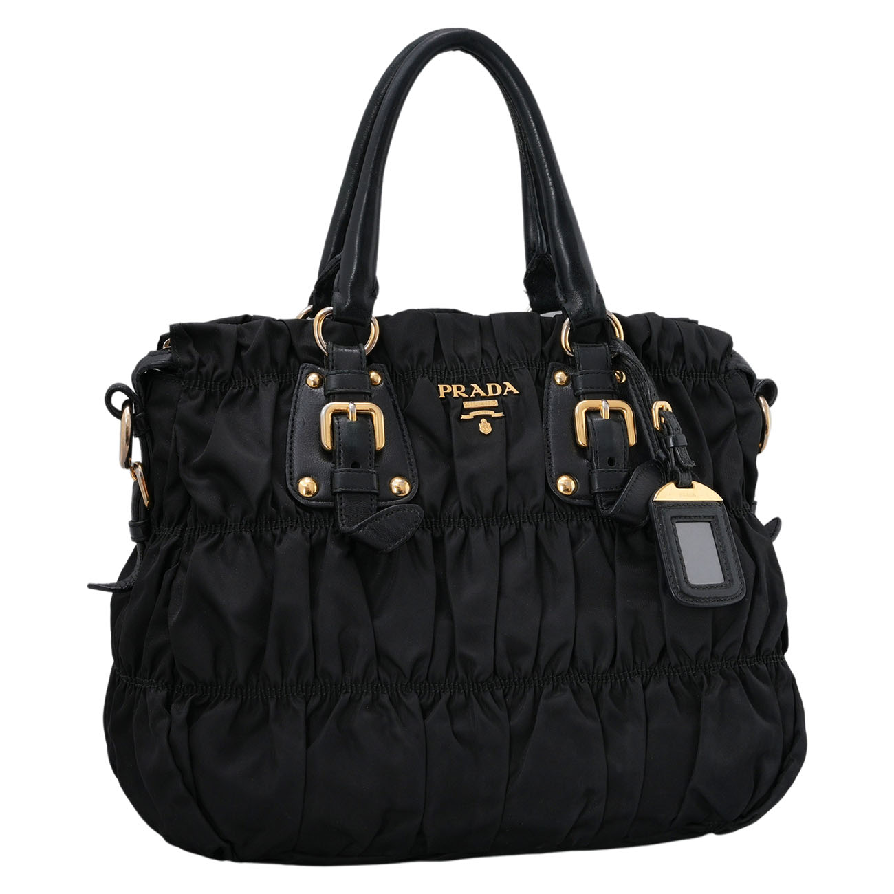 PRADA(USED)프라다 고프레 토트 겸 숄더백